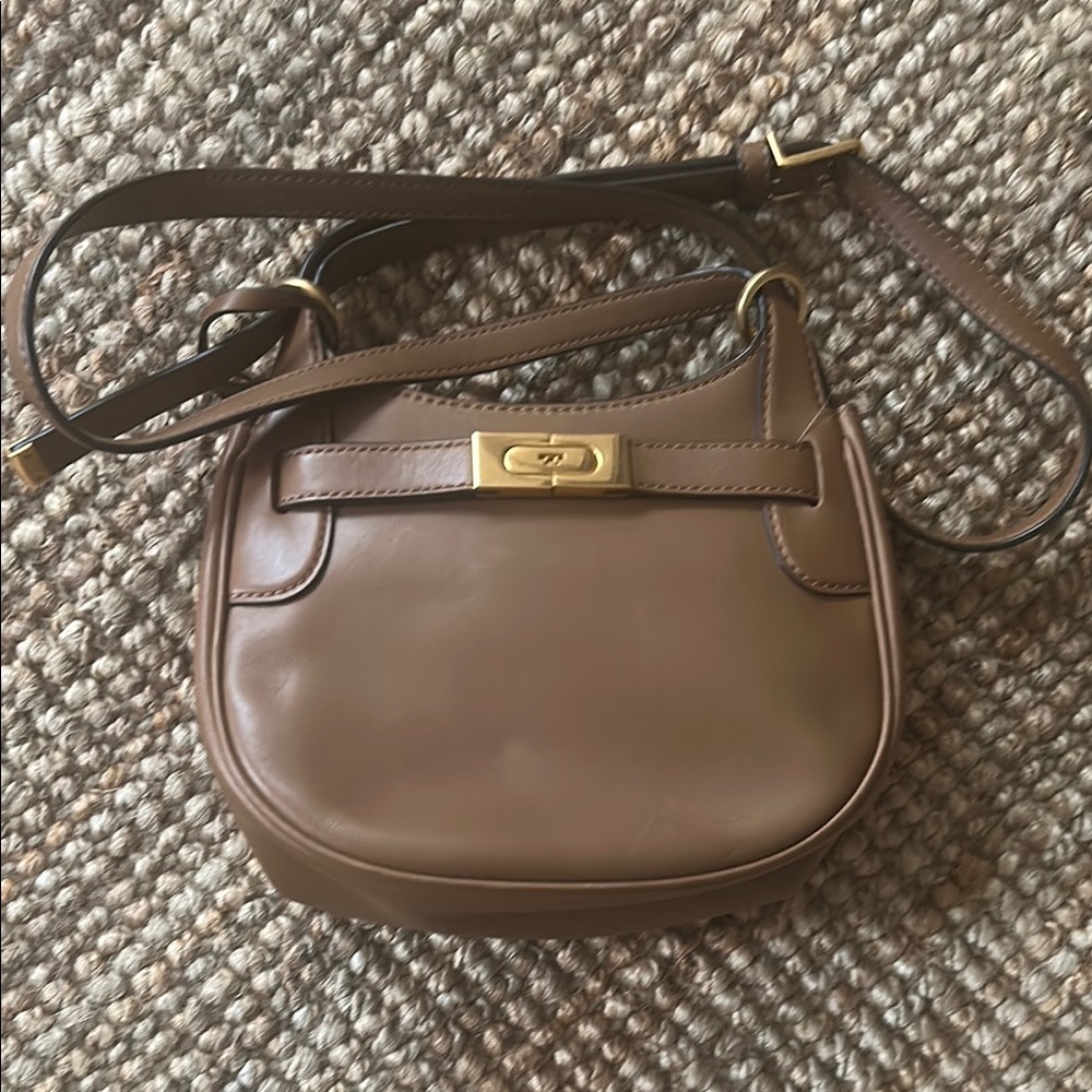 Tory Burch Lee Radziwill small saddle bag